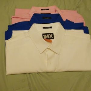3 1MX Express XL button up shirts